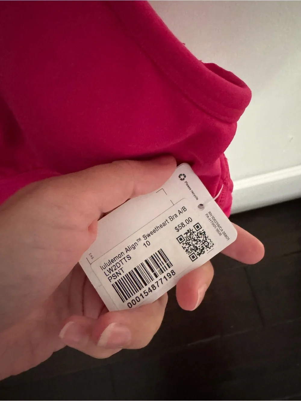 lululemon athletica Align Sweetheart in Passionate 10